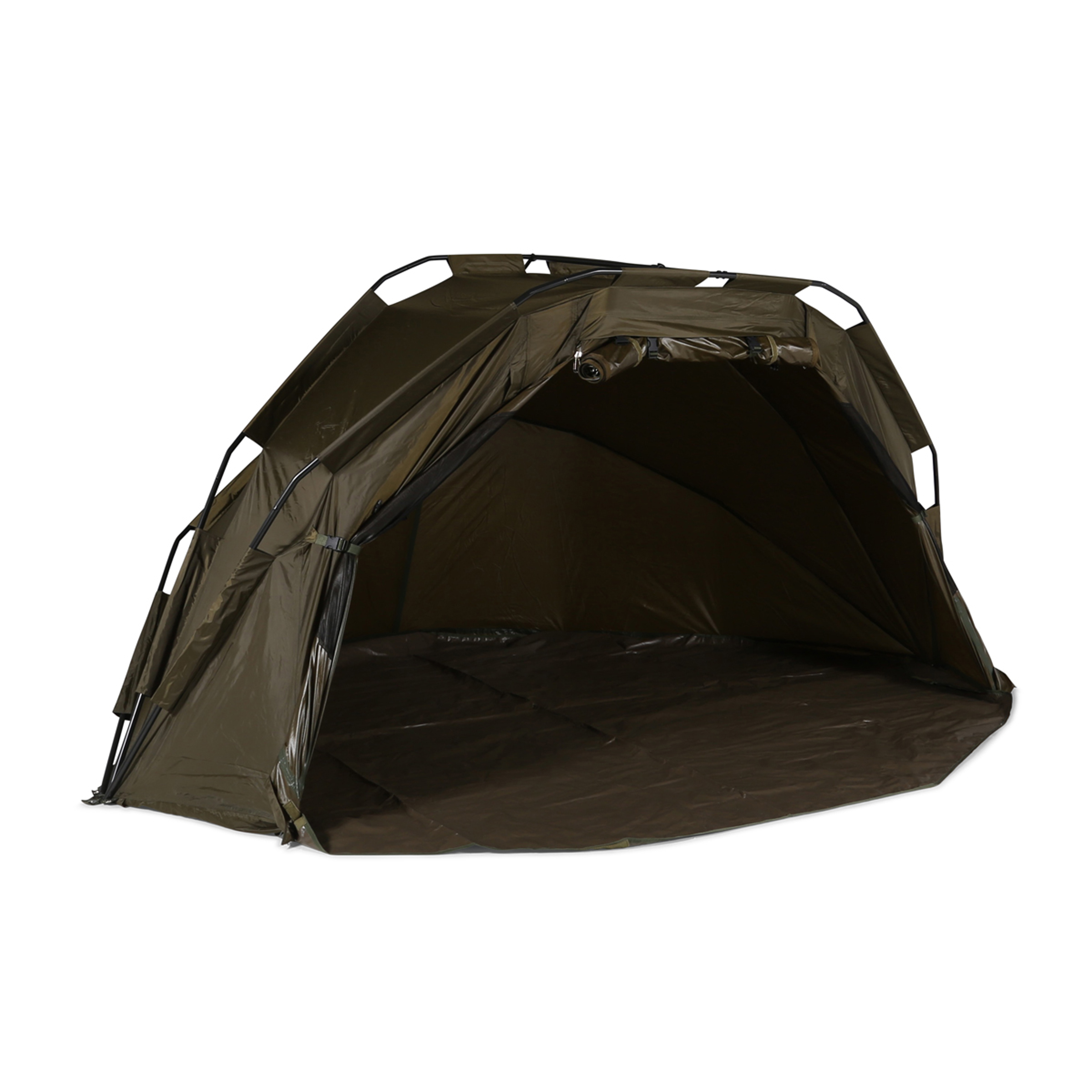Cyprinus Carp Fishing 2 Man Bivvy Shelter Tent Waterproof With 3 Rib
